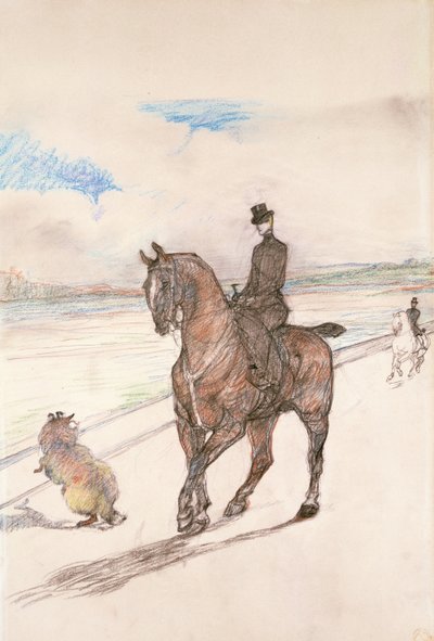 The Amazon (c.1899) by Henri de Toulouse Lautrec
